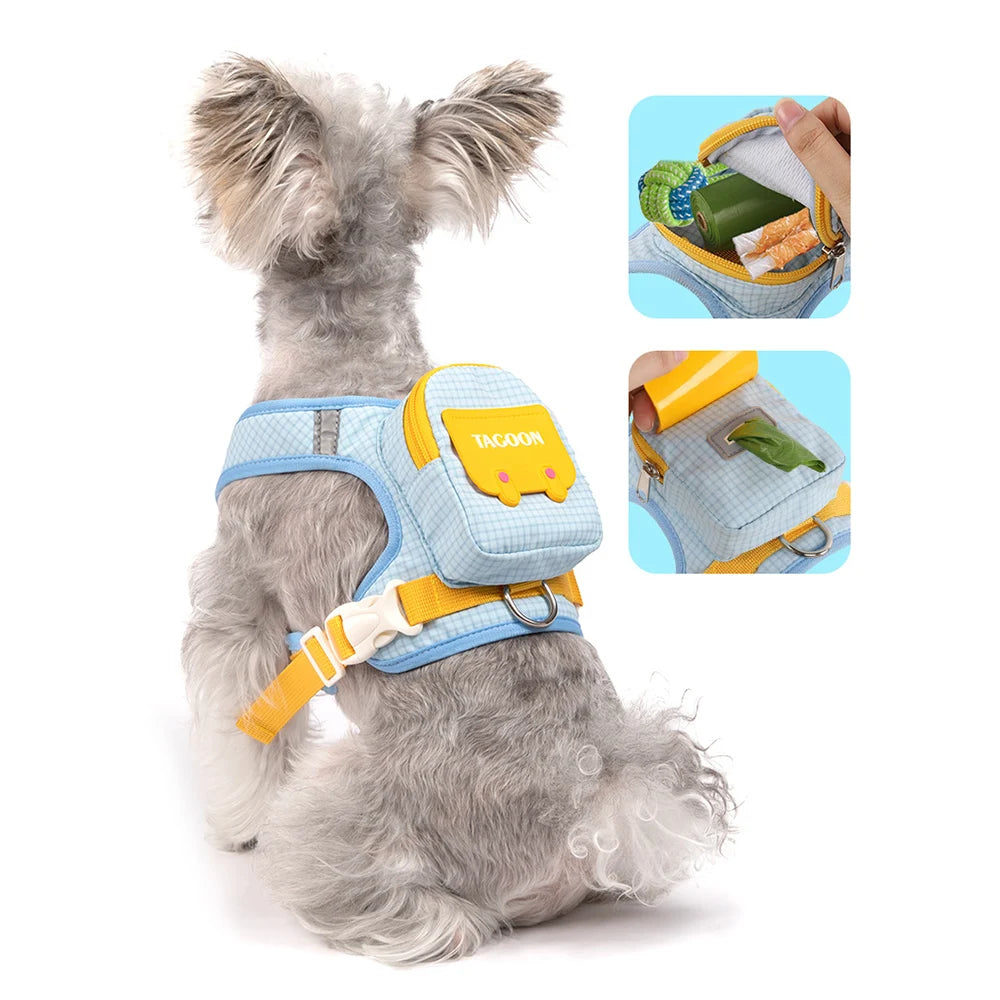 Mini Backpack Harness & Lead