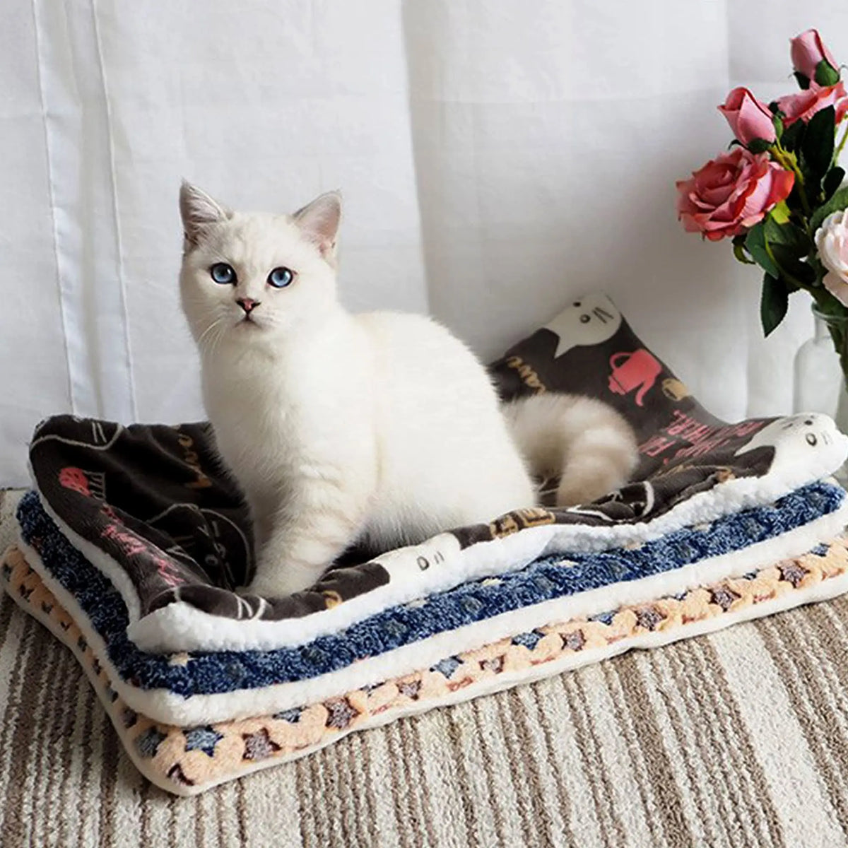 Large Thick Flannel Sleeping Mat