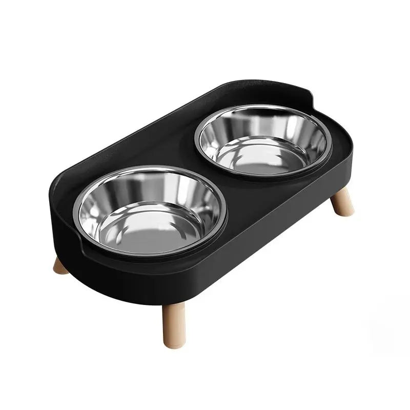Colourful Double Bowl Stand