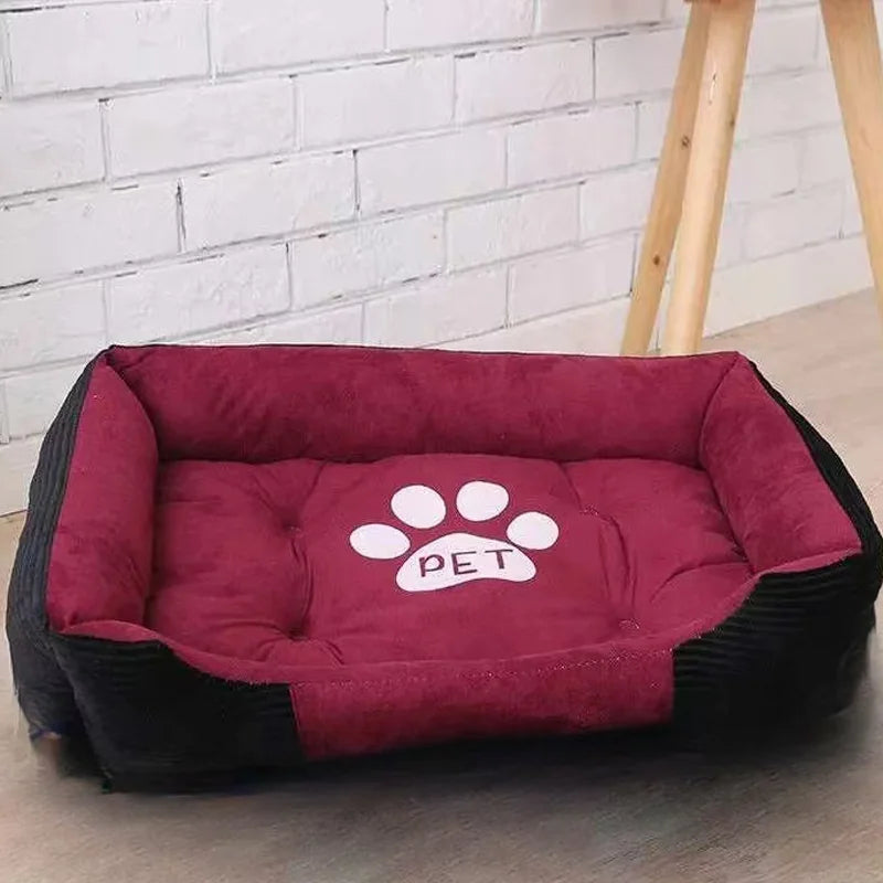 Breathable Cotton Kennel Bed