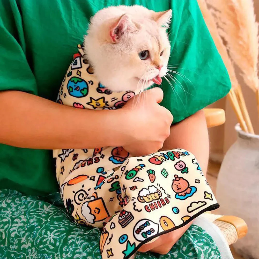 Cat Grooming Wrap