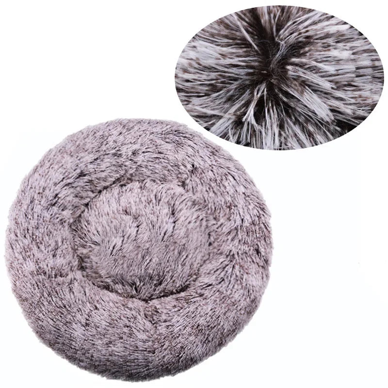 Plush Round Donut Bed (6 Sizes)