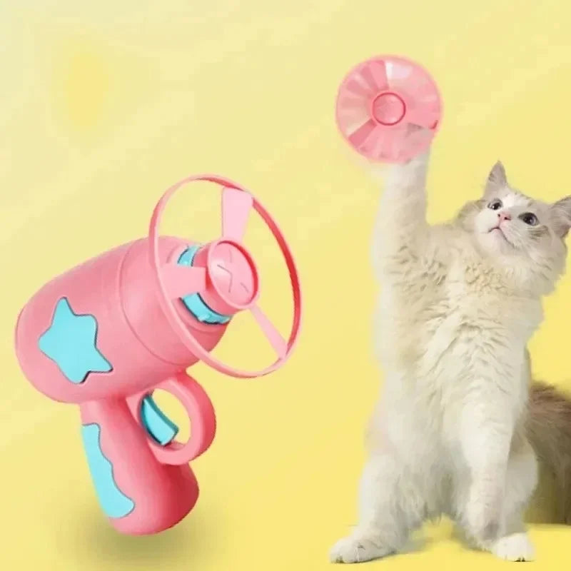 Mini Disc Launcher Cat Toy