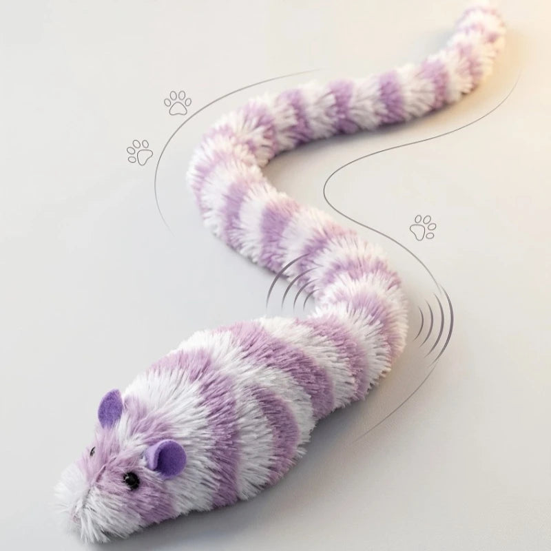 Squeaky Plush Mouse