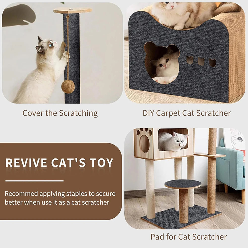 Self-Adhesive Sisal Scratch Pad