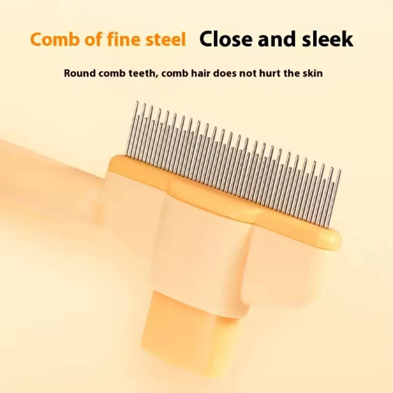 Floating-Teeth Grooming Comb