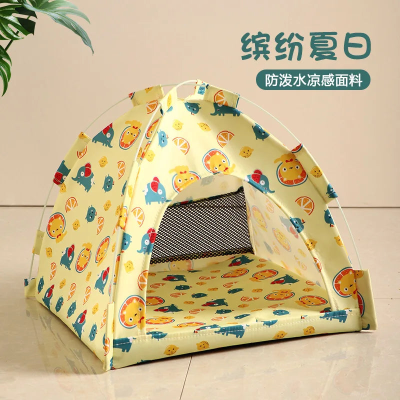 Canvas Tent Cat House