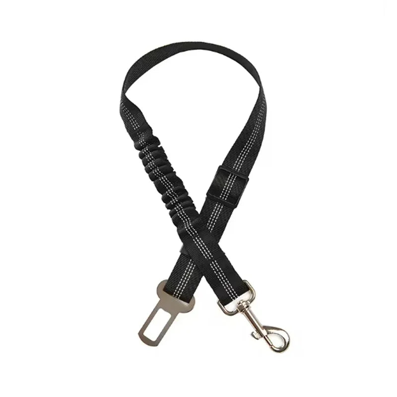 Reflective Car Seat Belt with Bungee