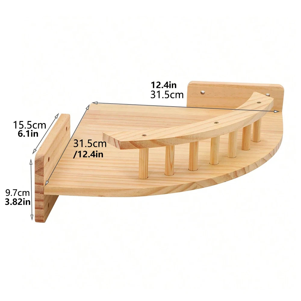Floating Wall Shelf Perch