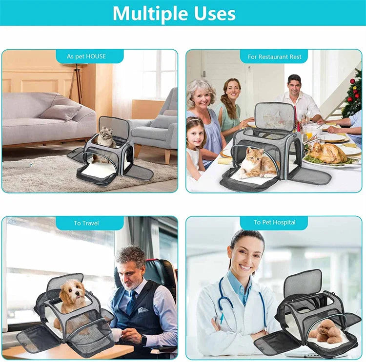 Expandable Mesh Carrier Bag