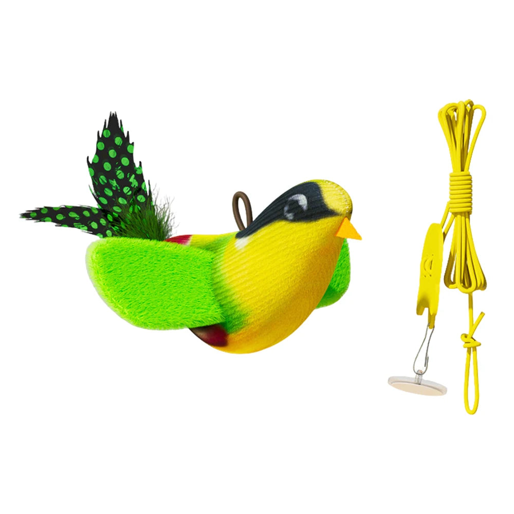 Wall-Hanging Chirping Bird Teaser