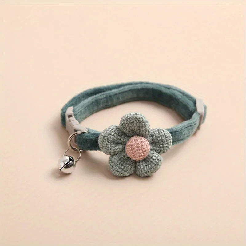 Plaid Bow-Tie Cat Collar