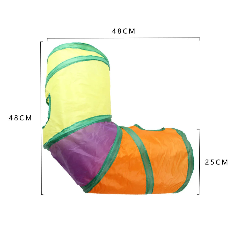 S-Shaped Crinkle Play Tunnel