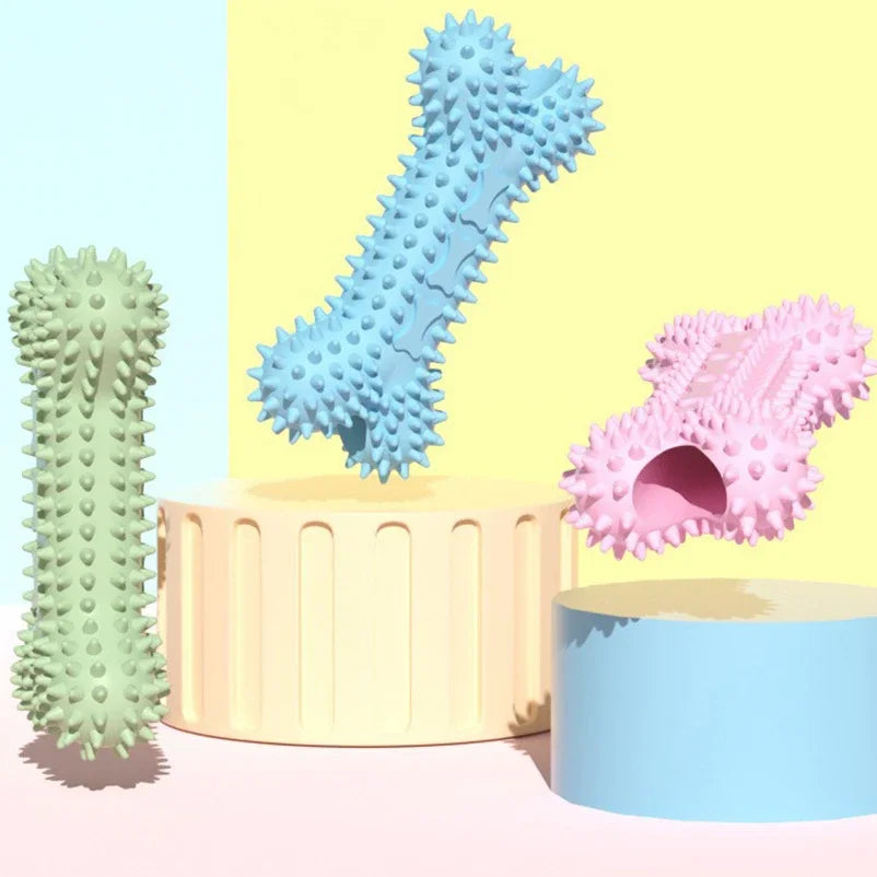 Spiky Bone & Ball Teething Set