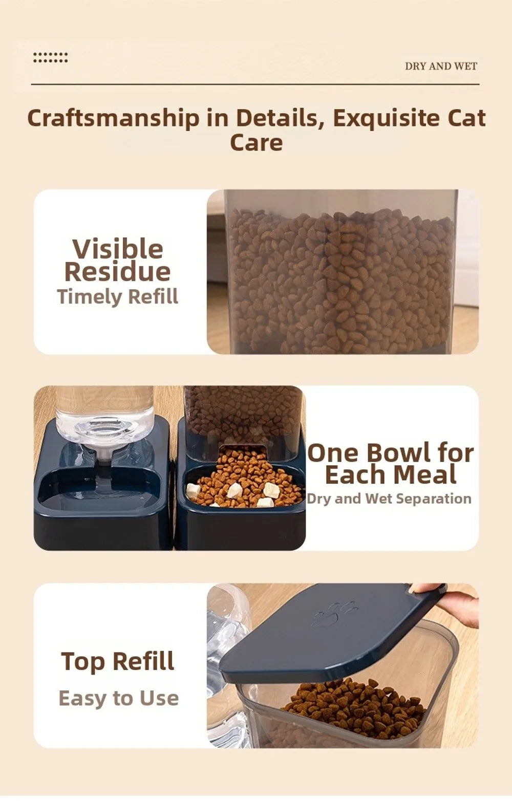 Compact Gravity Feeder Set