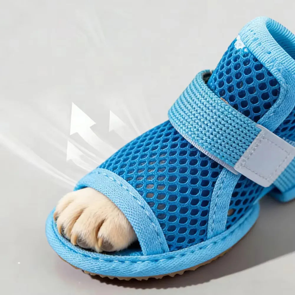 Cooling Mesh Dog Sandals (Set of 4)
