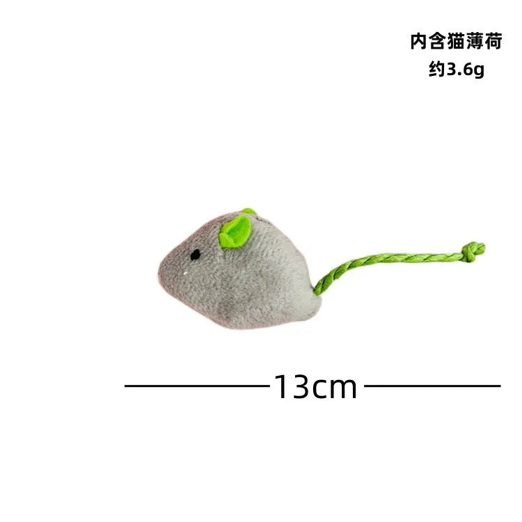 Rattle Mice with Catnip