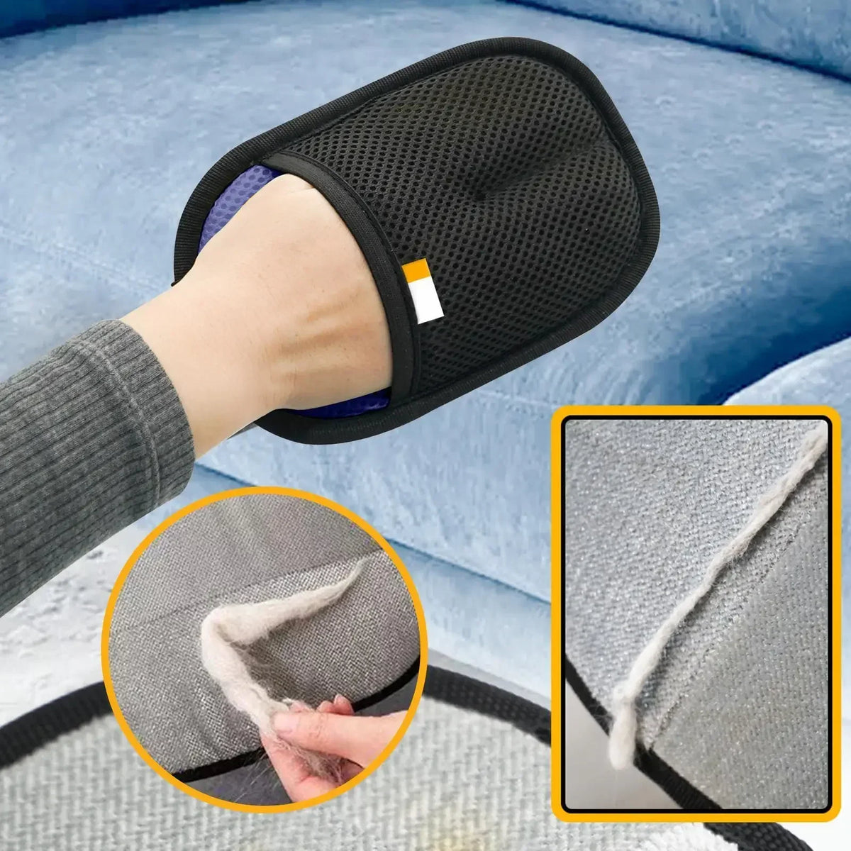 Double-Sided Fur Removal Glove