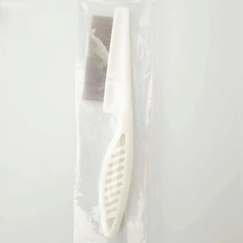 Fine-Tooth Stainless Grooming Comb