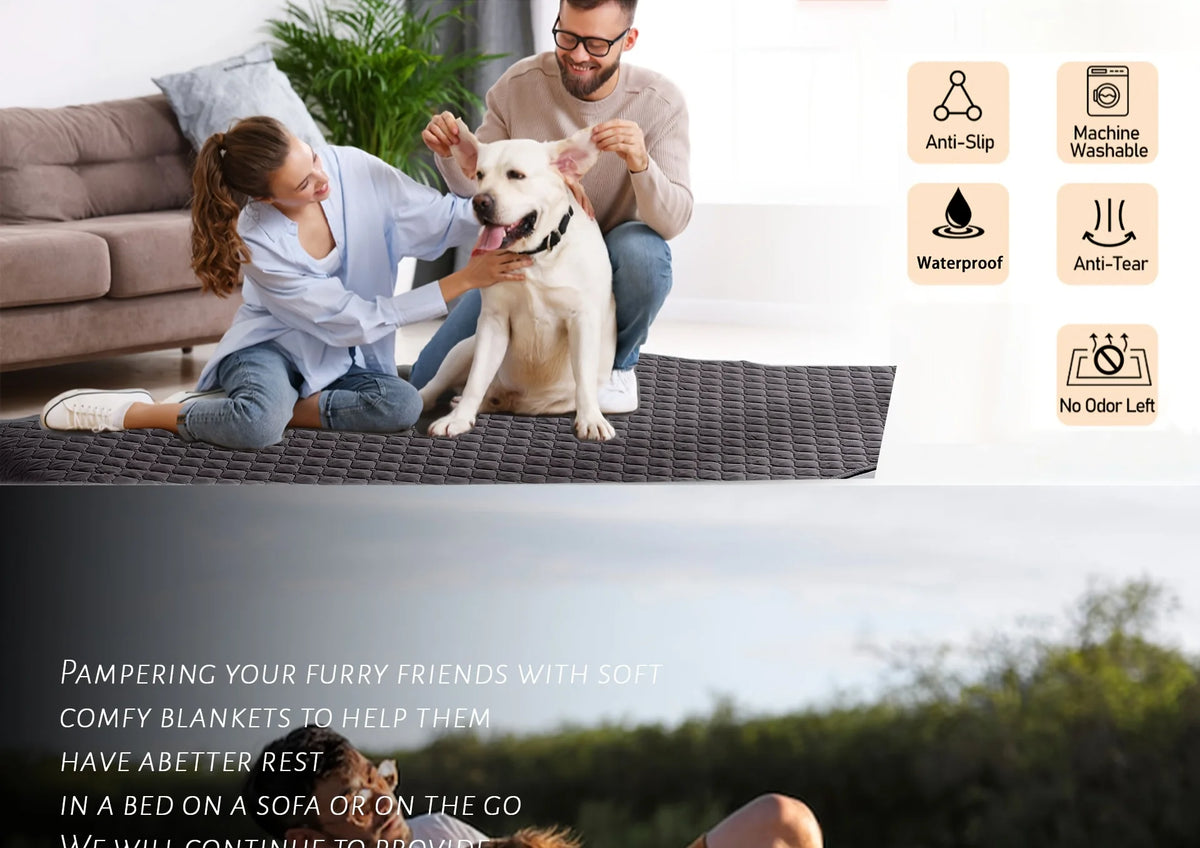 Non-Slip Sofa & Bed Protector