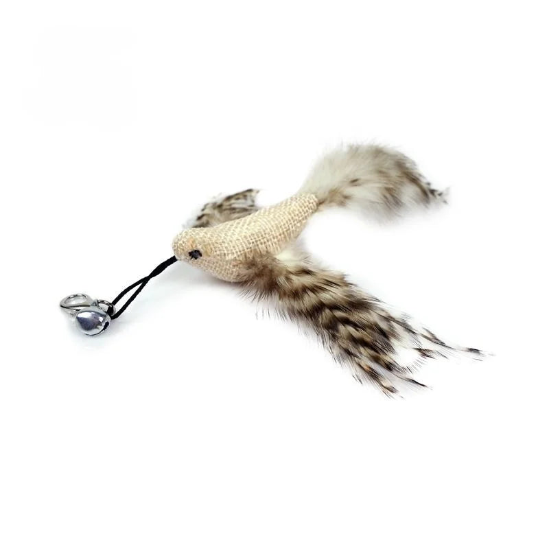Suction Cup Feather Wand
