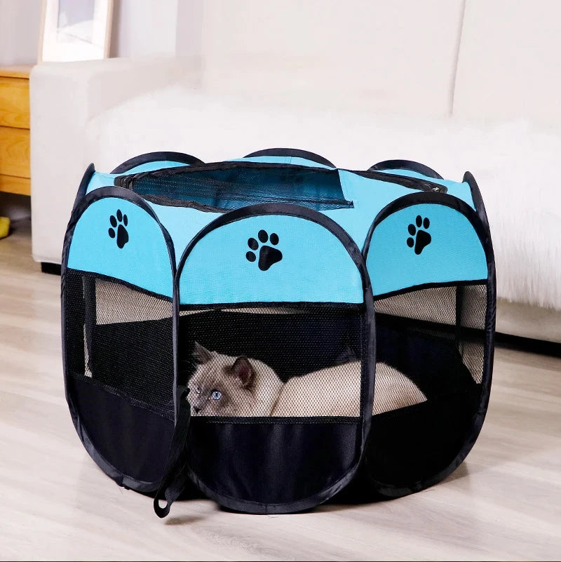 Octagonal Pop-Up Pet Tent