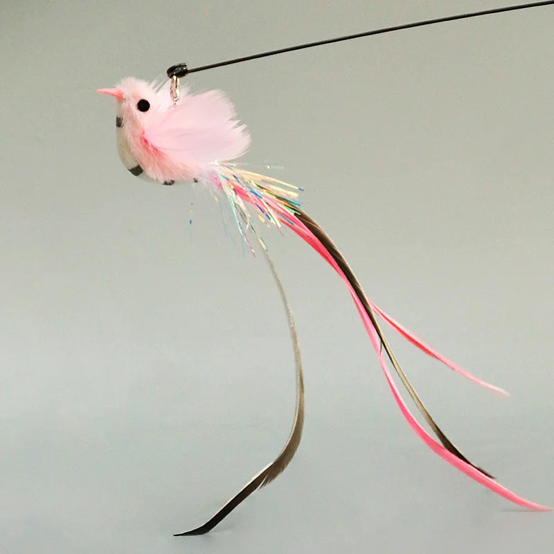Suction Cup Feather Wand