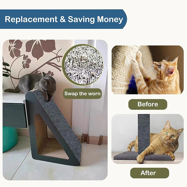Self-Adhesive Sisal Scratch Pad