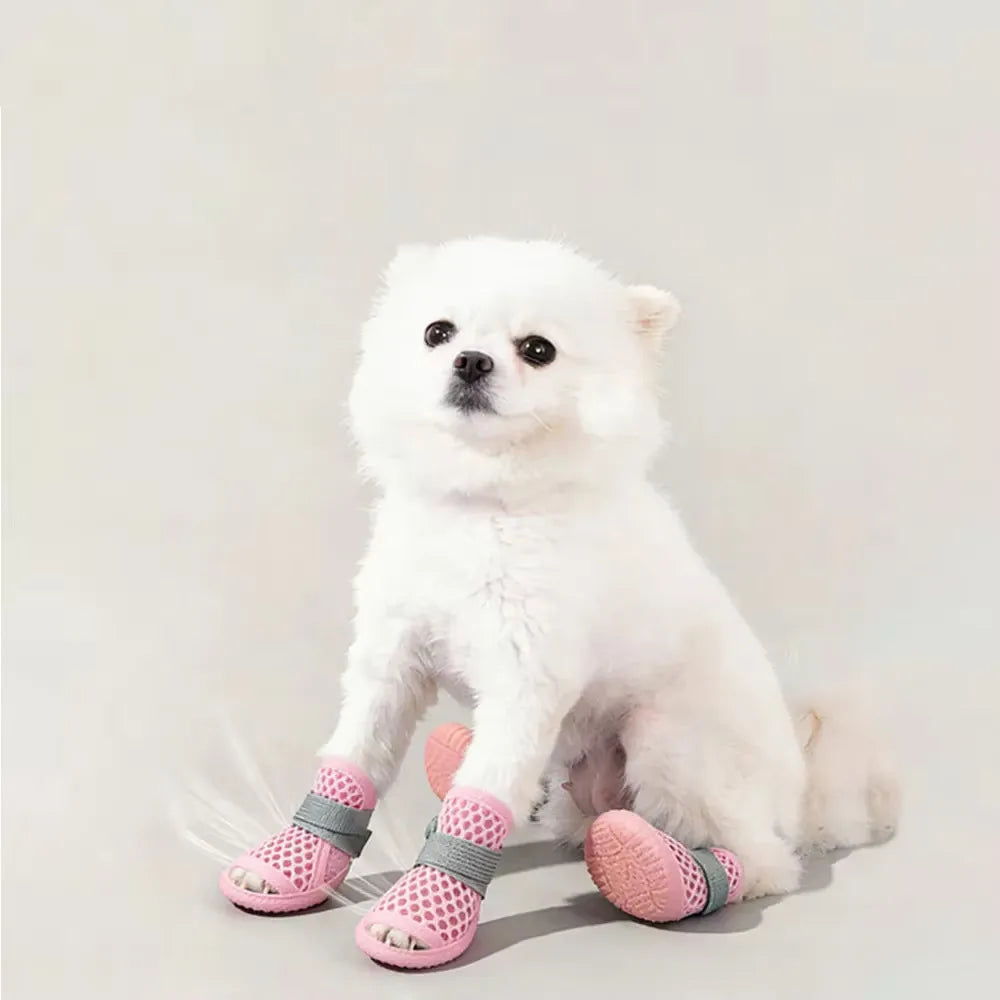 Cooling Mesh Dog Sandals (Set of 4)