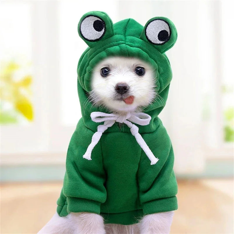 Fruit Fleece Dog Hoodie