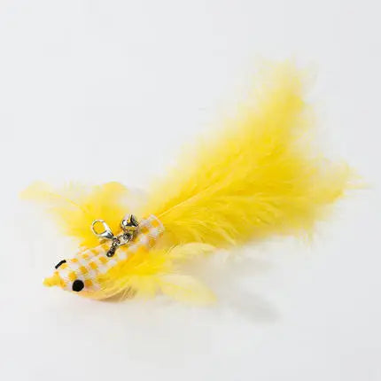 Suction Cup Feather Wand