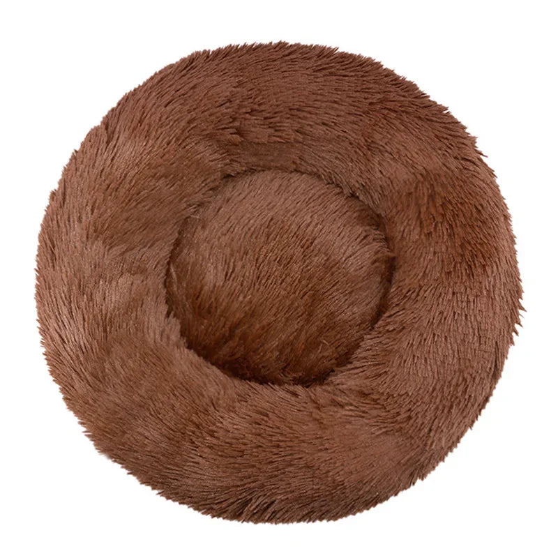 Plush Round Donut Bed (6 Sizes)