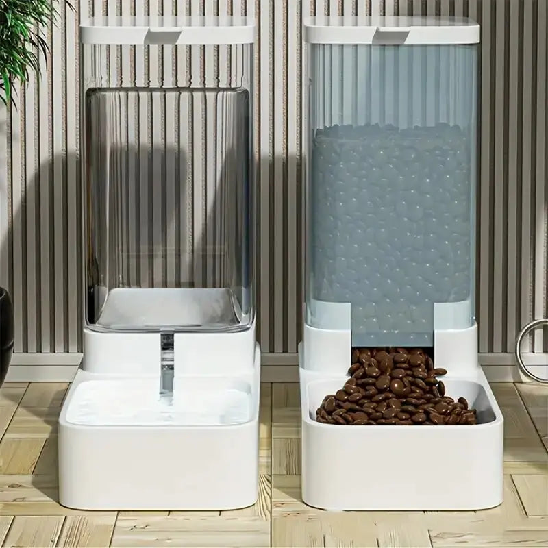 Gravity Feeder & Water Dispenser Set