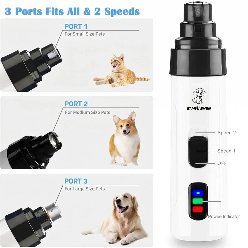 USB Rechargeable Nail Grinder
