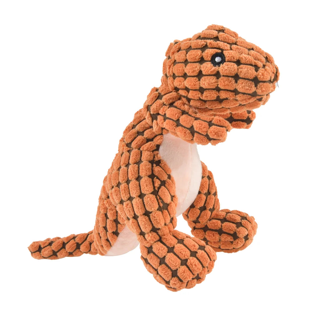 Squeaky Plush Dinosaur