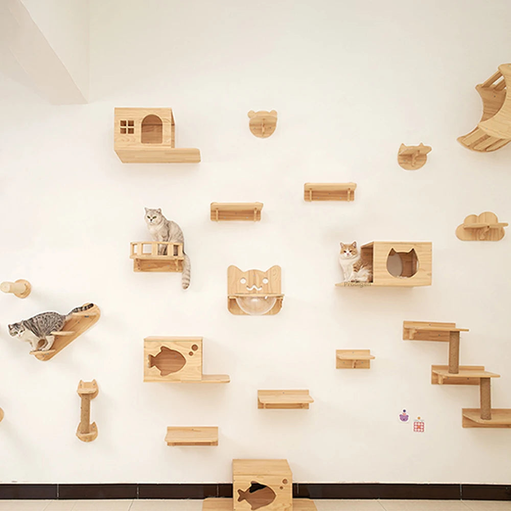 Floating Wall Shelf Perch
