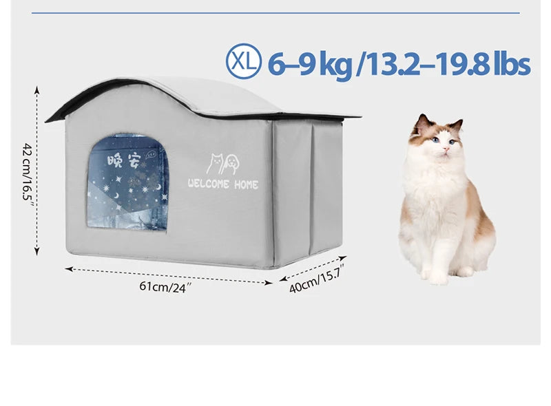 Four-Season Cooling Pet House