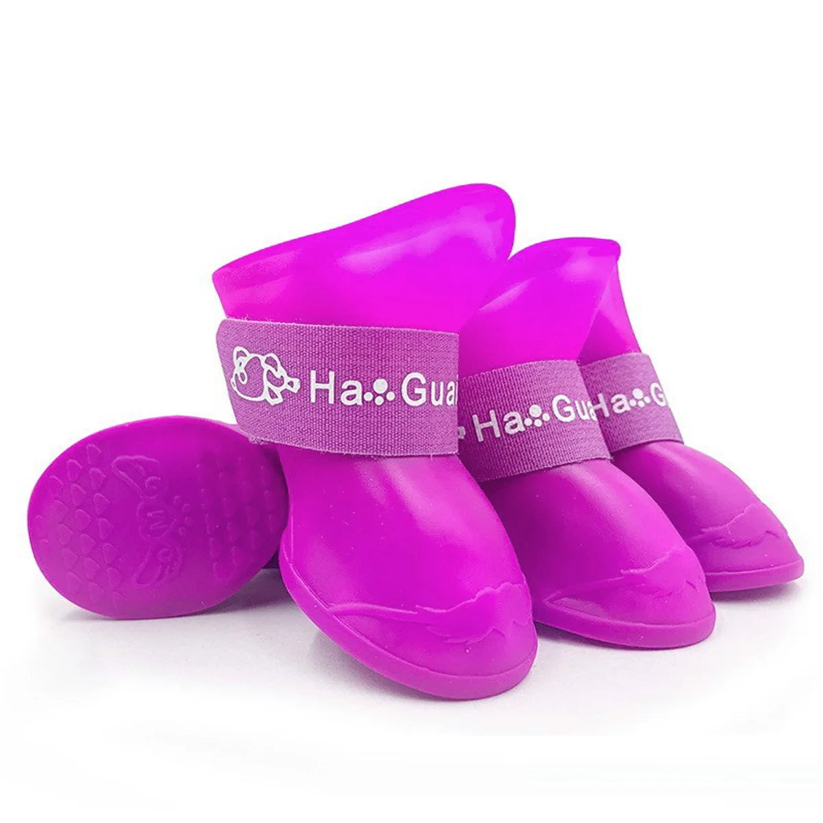 Rubber Rain Boots (Set of 4)