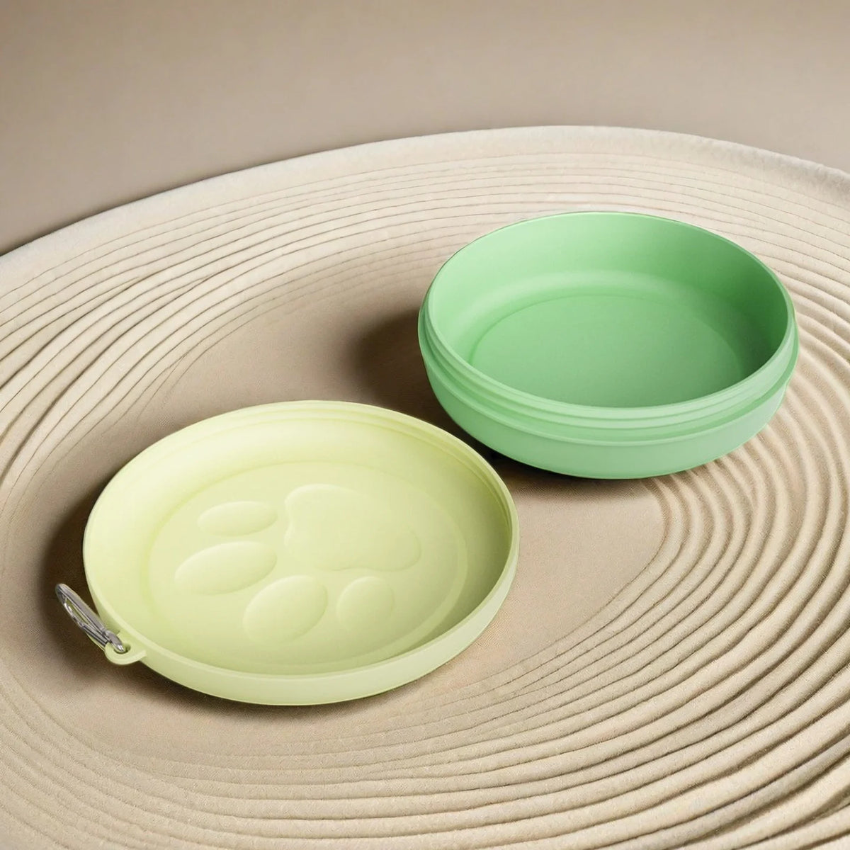 2-in-1 Travel Bowl with Treat Pocket