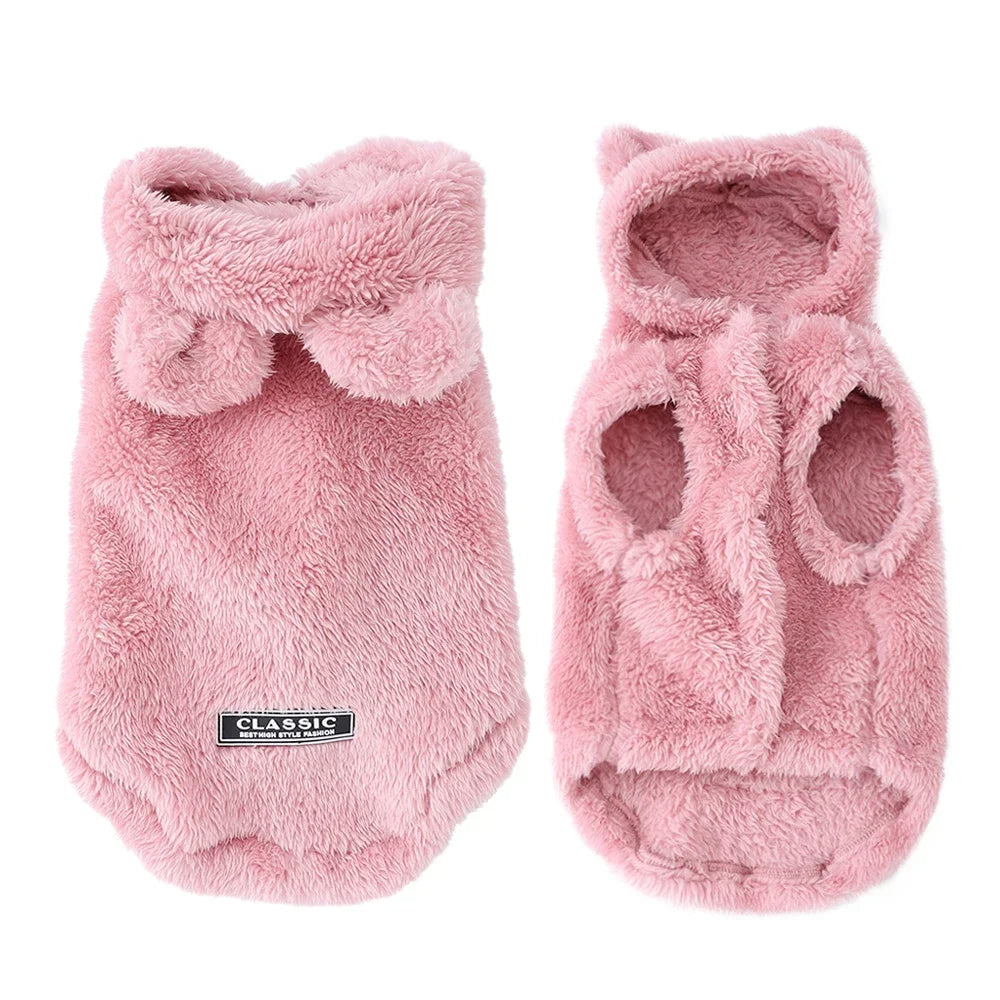 Fleece Hoodie for Small Pets