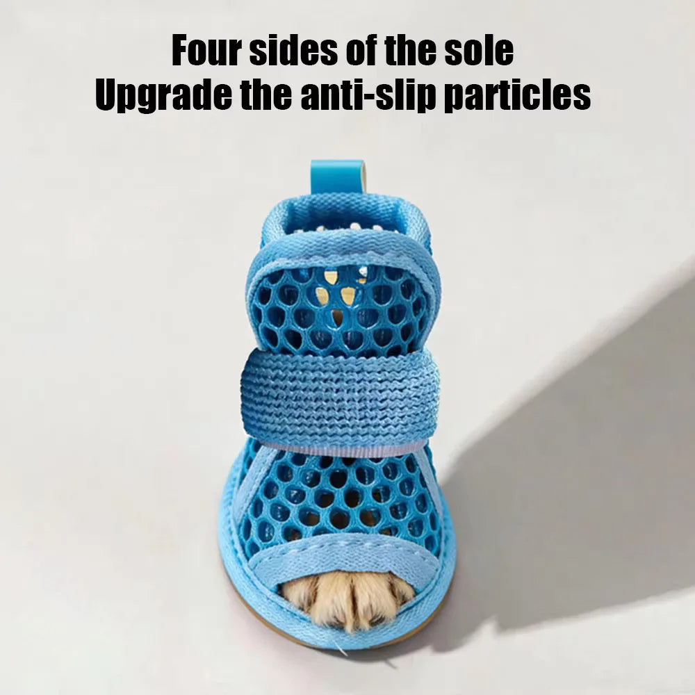 Cooling Mesh Dog Sandals (Set of 4)
