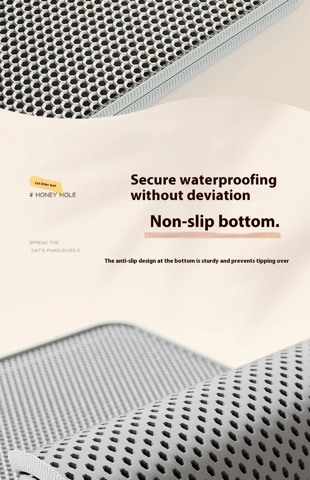 2-Layer Sand-Trapping Litter Mat