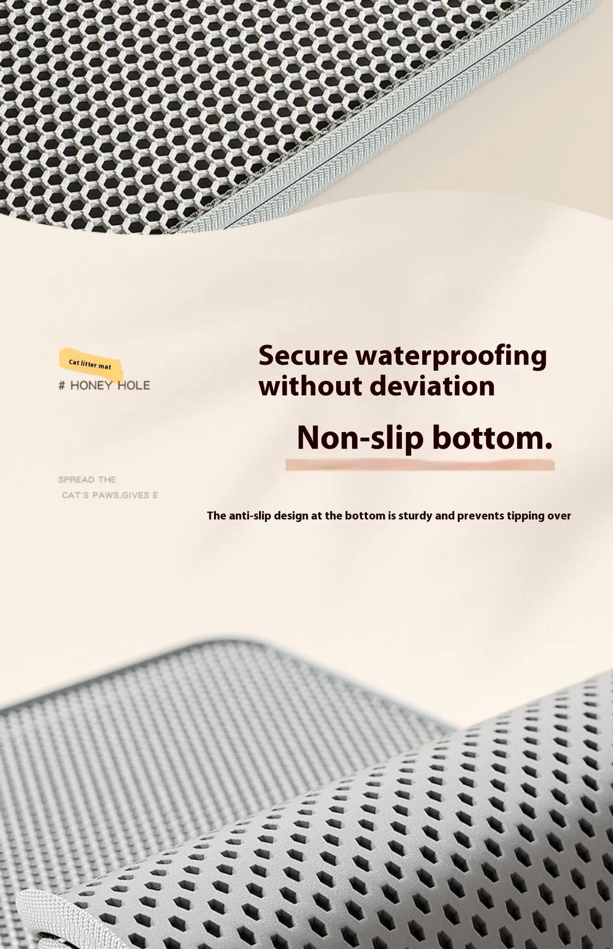 2-Layer Sand-Trapping Litter Mat