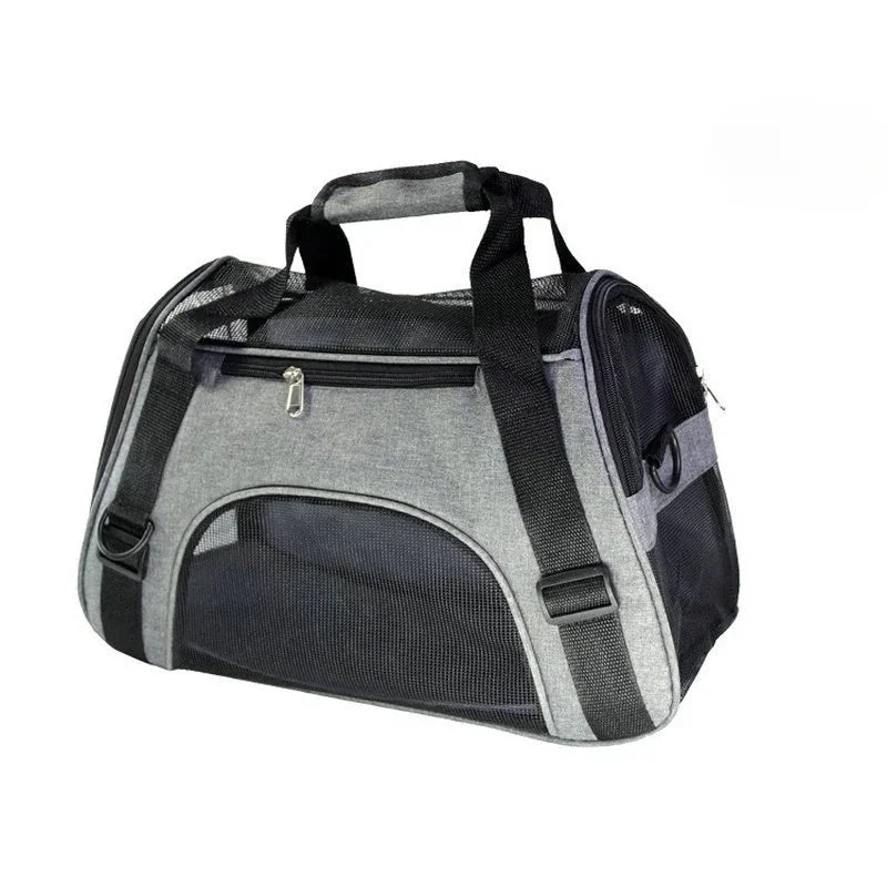 Foldable Mesh Cat Carrier
