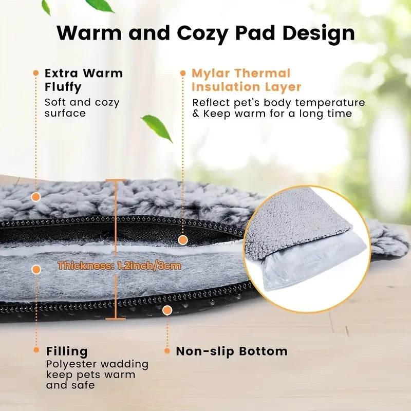 Non-Slip Winter Pet Mattress
