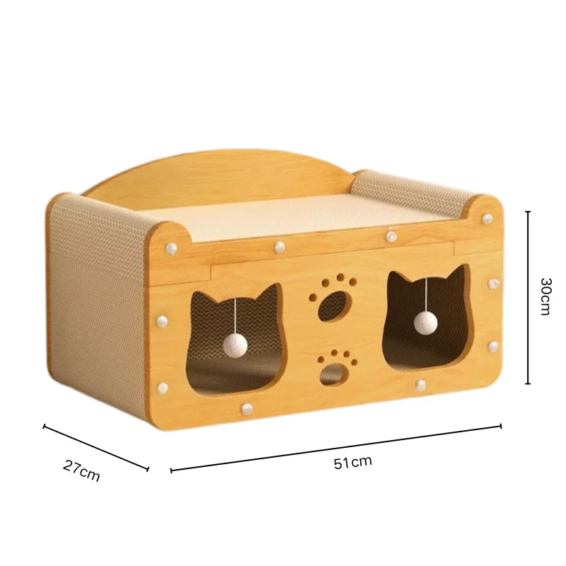 2-in-1 Vertical & Flat Scratcher