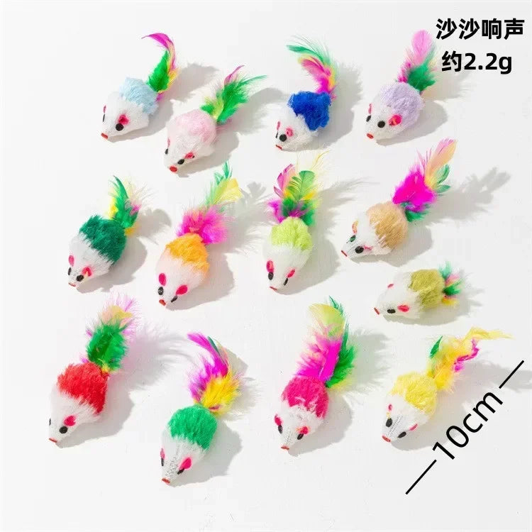 Rattle Mice with Catnip