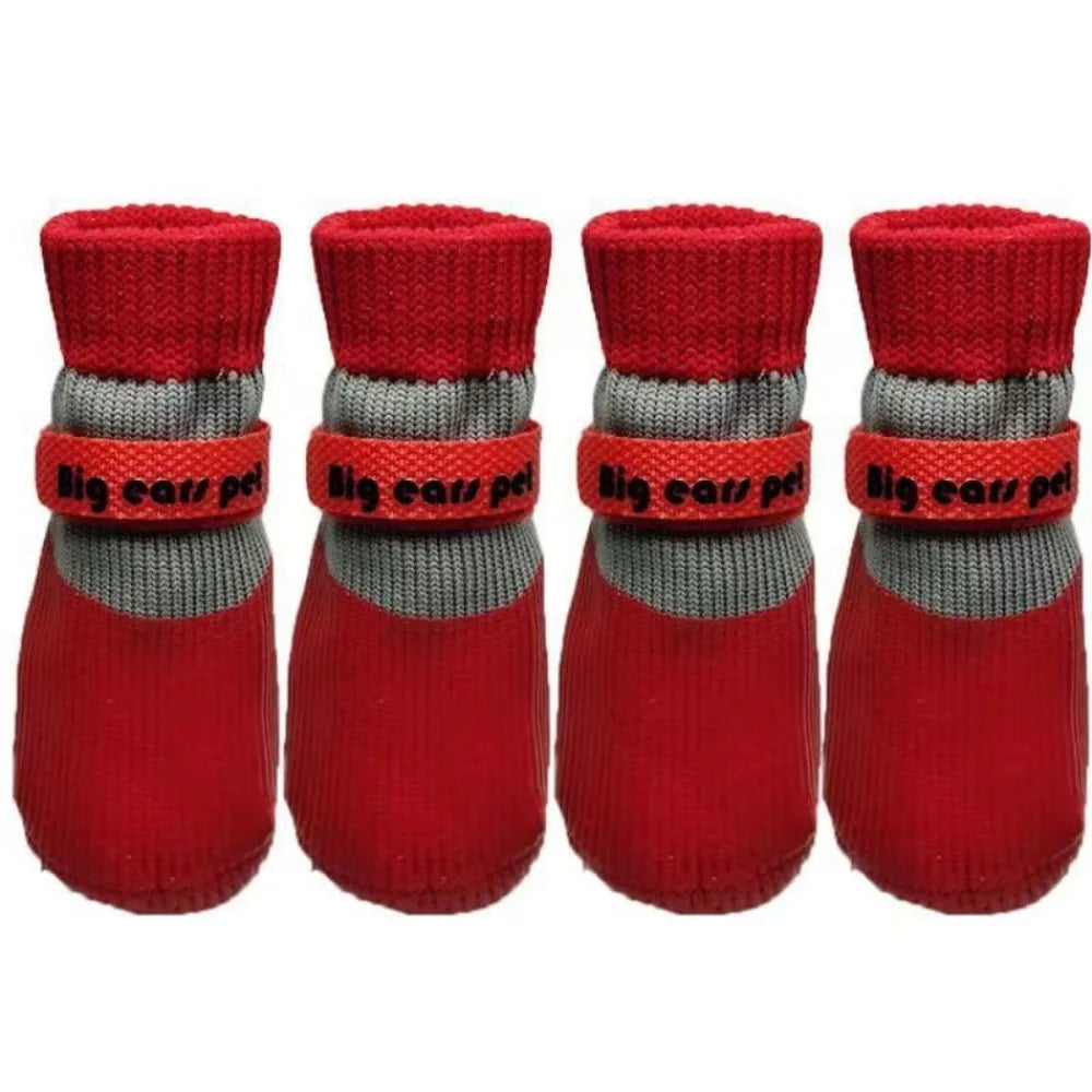 Waterproof Winter Puppy Boots (Set of 4)