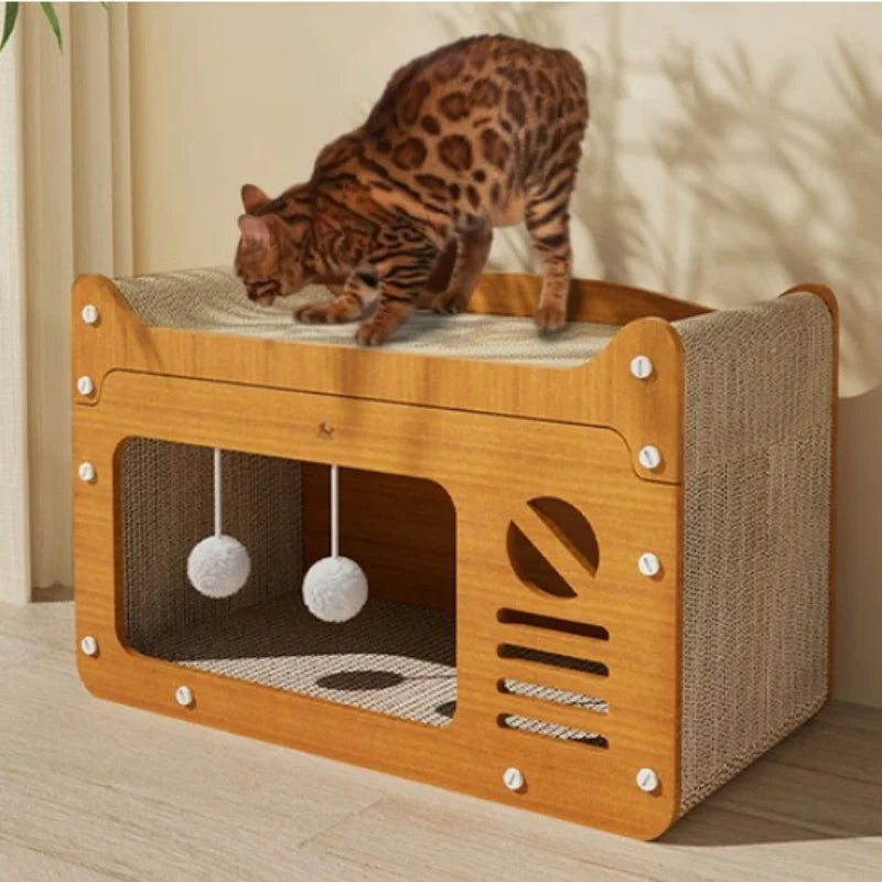2-in-1 Vertical & Flat Scratcher