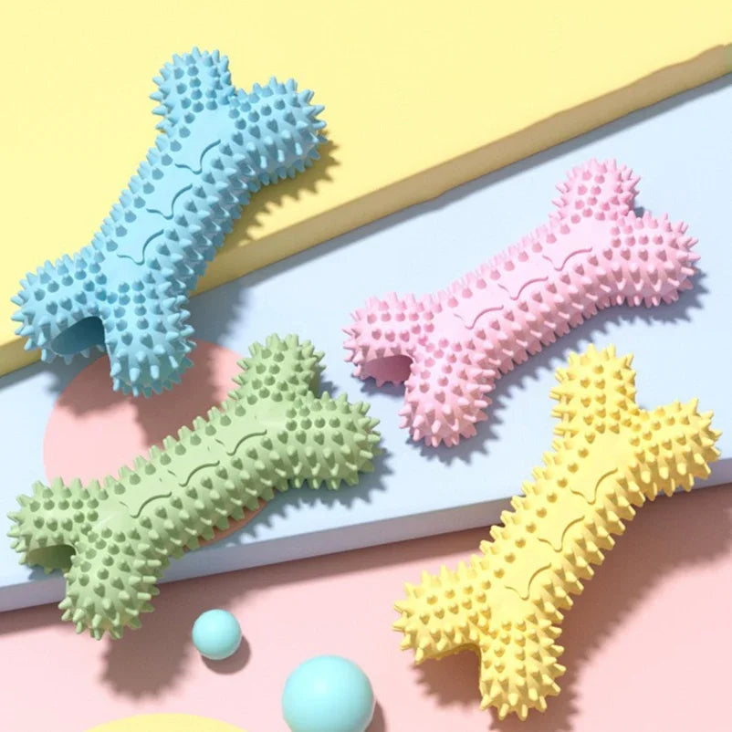 Spiky Bone & Ball Teething Set